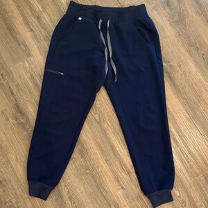 Figs Women's Zamora  Navy Jogger Pants